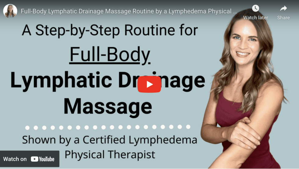 Lymphatic Drainage Massage