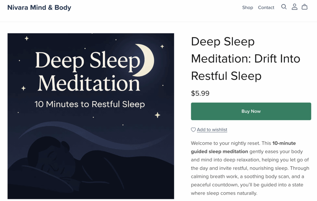 Sleep Meditation